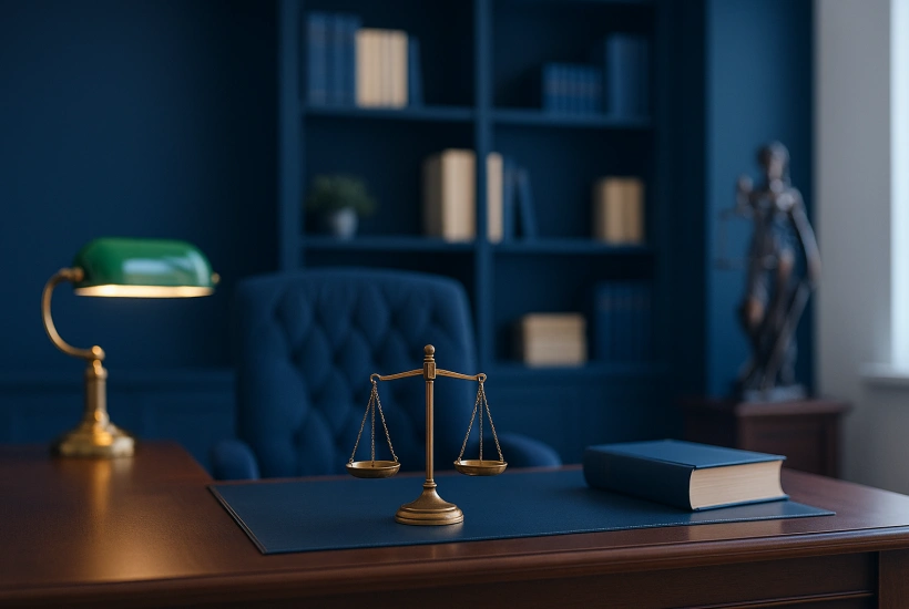 Elegant law office with welcoming atmosphere