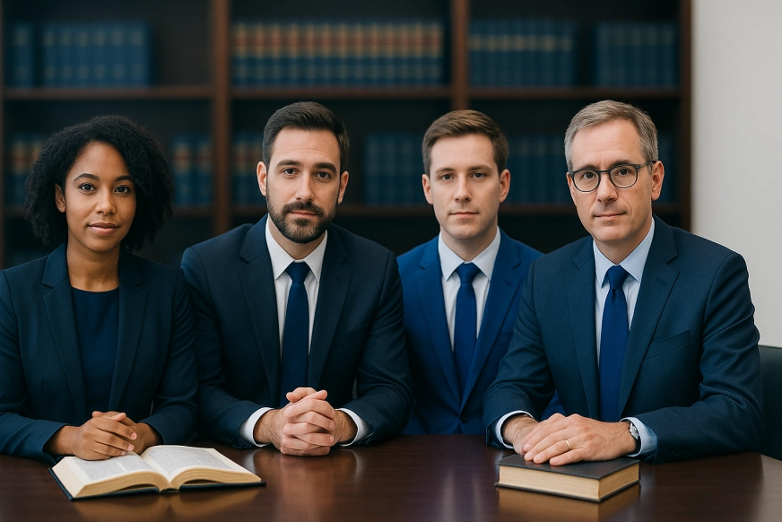 Watson & Young Law team library portrait